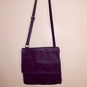 Leather Crossbody from Italy